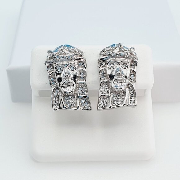 "925 Sterling Silver Cubic Zirconia Earrings, U19254808 - Picture 8 of 11